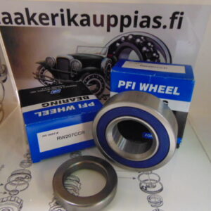 35X72X21.5, RW207CCRM ,#tämä laakeri on MBS JAPAN#, LAAKERI, KUMI-SUOJIN, KRYMPPI-RENKAALLA, EU7001