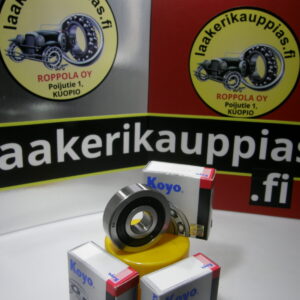 15X47X13, KUULALAAKERI, KOYO 6302/3D 2RS, VIRAGO, YAMAHA, DRAGSTAR, pyöränlaakeri , EU185657