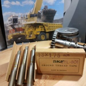 M13X1.75, SKF 3-OSAINEN KIERRETAPPI-SARJA, #ajoneuvoihin uusi kierrekoko#, 13x1.75, OIKEAKÄTINEN, KIERRETAPPI-SARJA SKF, PITUUS 80MM, EU189513