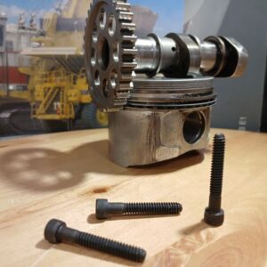 UNF 7/16", PULTTI, PITUUS 64MM, KUUSIOKOLORUUVI, 12.9 kovuus, OSAKIERTEINEN, EU192972