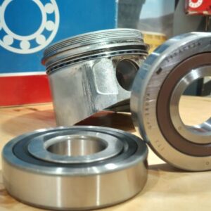 25X62X15 , VIISTOKUULALAAKERI, 25TAC62BDDGDBHC10PN7B, molemmin puolin kumisuojattu, parasta laakeria JAPANISTA, *pari hinta* EU190918