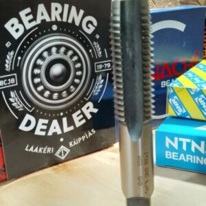 UNC 1"-8, #vasenkätinen#, KÄSIKIERRETAPPI, VAKIOKIERRE UNC 1", GRD-GERMANY, täyden kierteen tekevä tappi, HSS, PITUUS 130MM, EU191011