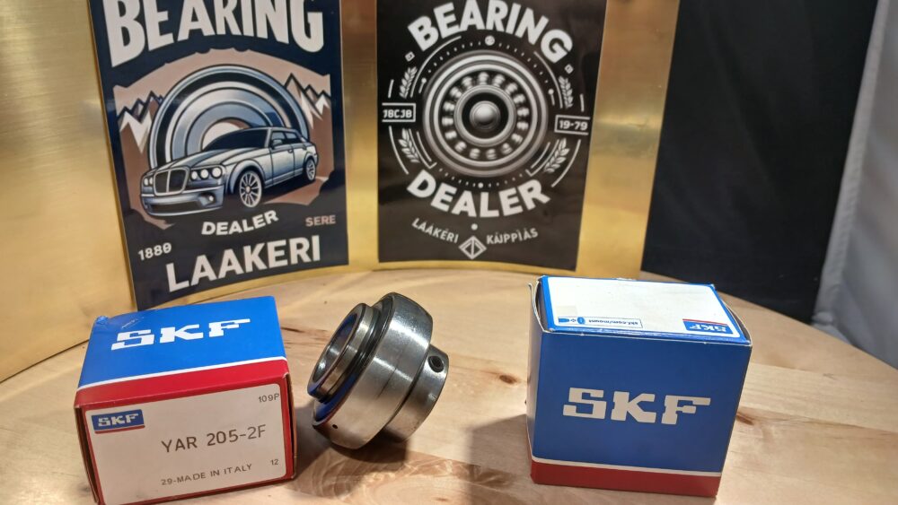 28.575X62X38.1/18MM, #SKF BEARING#, LAAKERI, YAR 206-102-2F, Y-LAAKERI, SKF, 28.6x62, PALLOSELKÄINEN, 6-KOLORUUVILUKITUS, EU191905