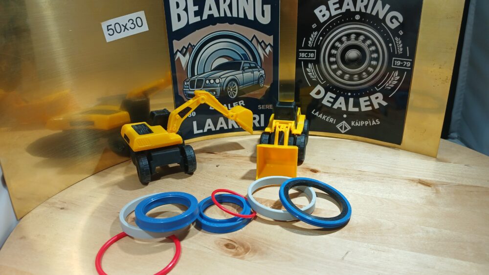 90X40, #JCB#, 991/00168, #kaivurin tiivistesarja#, TIIVISTESARJA, JCB, 7-OSAINEN, EU191846