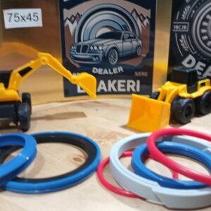 75X45, #JCB#, 332/F9787, #kaivurin tiivistesarja#, TIIVISTESARJA, JCB, 7-OSAINEN, EU191829