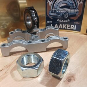 M30X1.5, MUTTERI, SINKITTY, KIRKAS , 30X1.5 tiheäkierre, MUTTERI, korkeus 23.5mm, avainkoko 46mm, EU192528