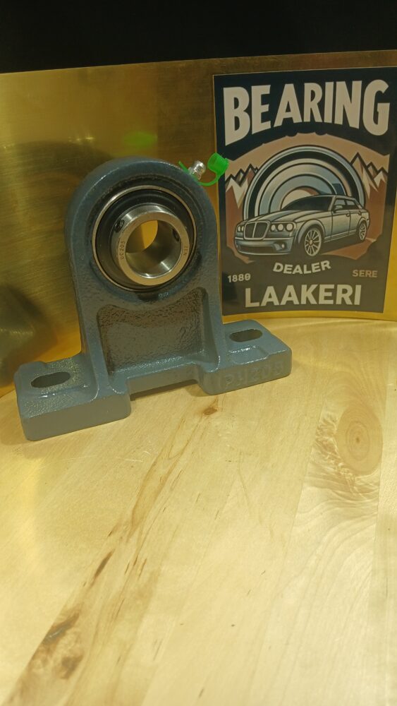 UCPH-205, LAAKERIYKSIKKÖ, 25MM, valurautainen laakeriyksikkö, 6-koloruuvilukitus, EU192984