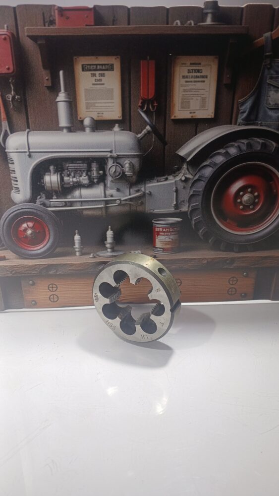 R 1"-11, G 1"-11,#vasenkätinen pakka GERTUS GERMANY#, KIERREPAKKA, VASENKÄTINEN, R1", PYÖREÄ , HALKAISIJA 65MM, EU193026