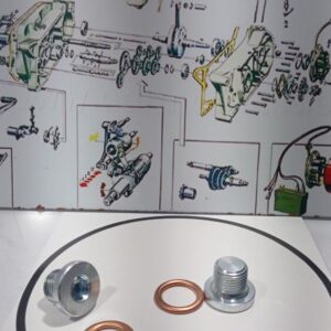 M14X1.25, ÖLJYTULPPA TIHEÄLLÄ KIERTEELLÄ 14X1.25, KUUSIOKOLOKANTA 8MM AVAIMELLE, KORKEUS 11MM, METALLINEN ÖLJYTULPPAN + PYÖREÄ KUPARIPRIKKA, EU193163